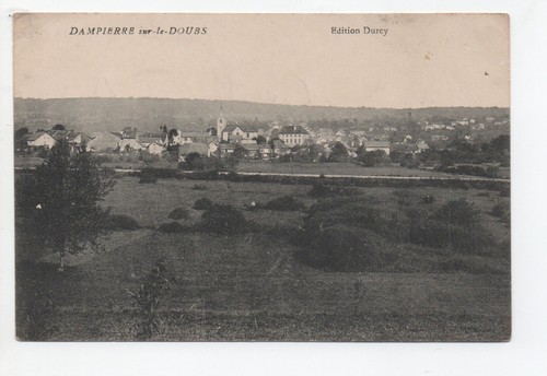 Cpa dampierre sur doubs - sur, le