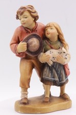 Krippenfigur GESCHWISTERPAAR