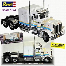 Peterbilt 359 Conventional Zugmaschine SCALLOWAY 1967-77 weiss 1:24 Revell 08890