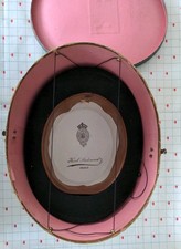 Zylinder Hut mit Hutschachtel ca. 1926 Größe ca. 52 London Manufacture