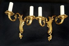 1 Paar antike franz. Bronze