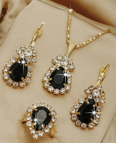 Schmuckset goldfarben