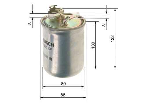 Bosch kraftstofffilter 450 - bosch, 0