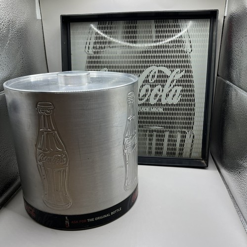 Vintage aluminium coca - vintage, cola