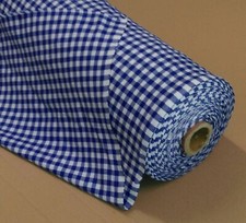 Züchen Karo Stoff Baumwolle