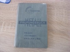 Prüfungsbuch Metall Frage