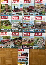 MIBA Die Eisenbahn im Modell, 2019 Modellbahnzeitschrift, 13 Hefte und CD
