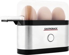 Gastroback 42800 Design Eierkocher Mini, bis zu 3 Eier