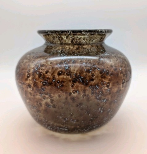 Ercole glas vase brown - ?,
