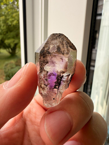 Amethyst quarzspitze - 3,