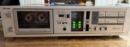 Toshiba aurex tapedeck - aurex,