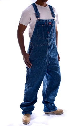 Dickies herren denim - herren, latzhose