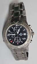 DUGENA 19070S80 CHRONO-ALARM TITANIUM WR 100 Chronograph Armbanduhr