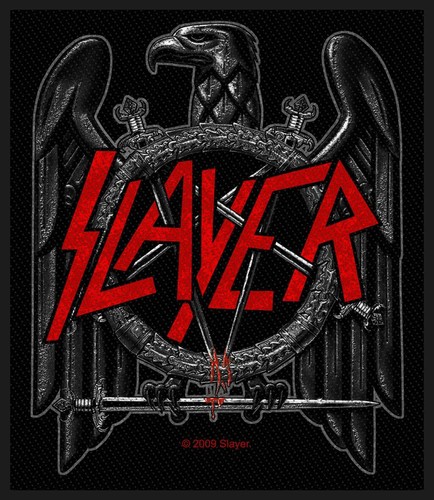 Slayer patch black - black, eagle