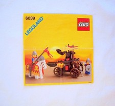 Lego castle Lion Knights Ritter 6039 Erstausgabe original 1988 Turnierpferd