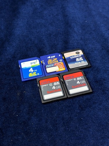 Menge vintage sdhc karten - menge,