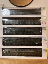 Trix/Märklin H0 Doppelstockwagen 5x 23463-23465, AC Achsen