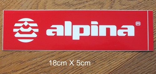 Alpina aufkleber sticker - alpina,