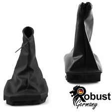 Für Opel Corsa C Schaltsack Schaltmanschette & Handbremssack Schwarz 2000-2009
