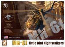 Zimi Model ZM50002 1/35 US MH-6J Little Bird Nightstalkers Helicopter Model Kit