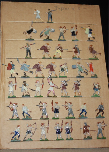 Flachfiguren bemalt wohl - bemalt,