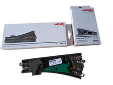 Märklin H0 24611 C-Gleis Gerade Weiche links, digital mfx + DCC, neuwertig, OVP