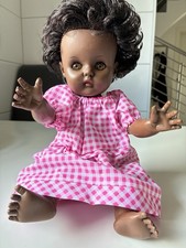 Puppe 60er Jahre Schwarze Hautfarbe - ca.30 cm