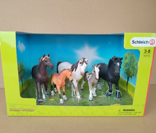 Schleich 5 Pferde 72113 Farm World Scenery Pack Sondermodell Exclusive Rarität