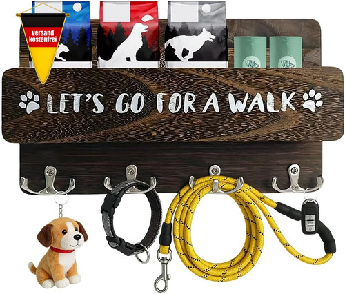 Hundegarderobe mit ablage wand - mit,