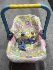 Vintage Zapf Creation Baby Born Autositztrage mit Ente | Doll Pretend Play R