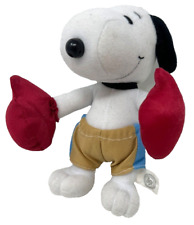Snoopy & Friends " Profi Boxer "aus dem Maxi-Ü-Ei 2002 Plüschtier ca. 15 cm groß