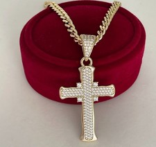 Deluxe Herren Halskette Kreuz