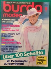 Burda moden  Vintage Schnittmuster Schnittmusterheft Damen