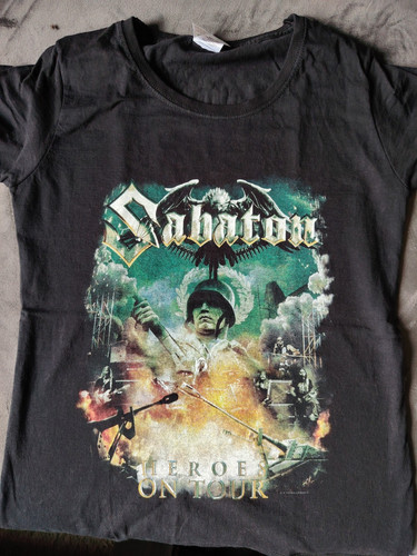 Sabaton band shirt - band, t-shirt