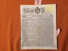RK/ 1851 Leipzig Zeitung 310