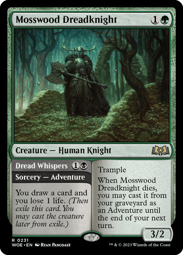 Mosswood dreadknight - mosswood,