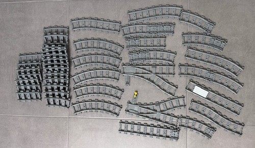 Lego city schienen set - schienen-set, *41