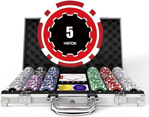Exklusiver pokerkoffer mit - exklusiver,