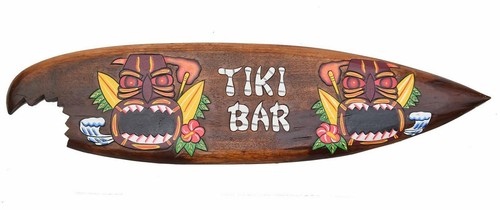 Tiki bar surfboard 100cm - bar,