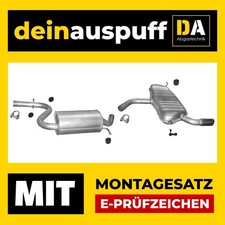 Auspuffanlage für Audi A3 1.6