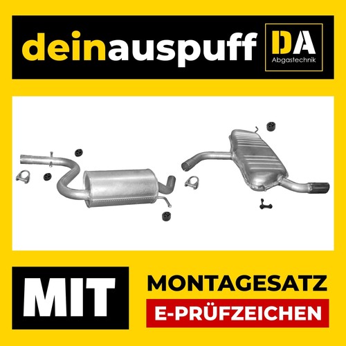 Auspuffanlage für audi - für, 1.6