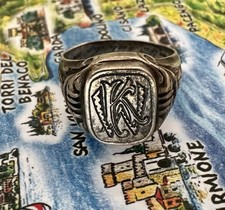 Silber Ring 835 Silber Vintage