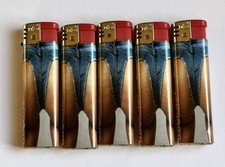 5 Stück Feuerzeuge Girl Frau