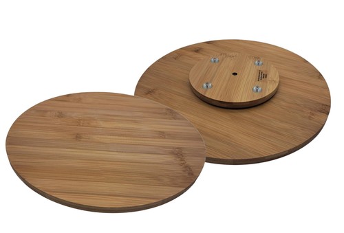 Bambus holz drehteller - bambus,