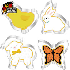 4 Stück Ausstechförmchen