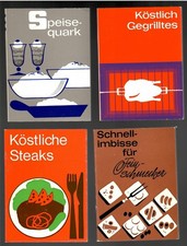5 kleine Kochbücher - Schnell Imbisse/Köstliche Steaks/Köstlich Gegrilltes/