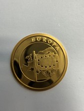 Gold Gedenkprägung Europa