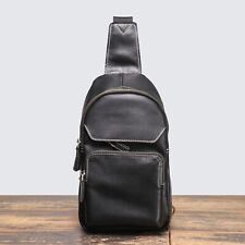 Herren Leder Umhängetasche