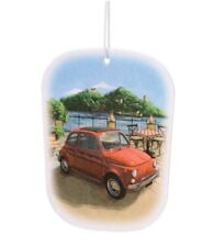 FIAT 500 Lufterfrischer fürs Auto - 4 Düfte und Motive Limone Erdbeere Minze ...