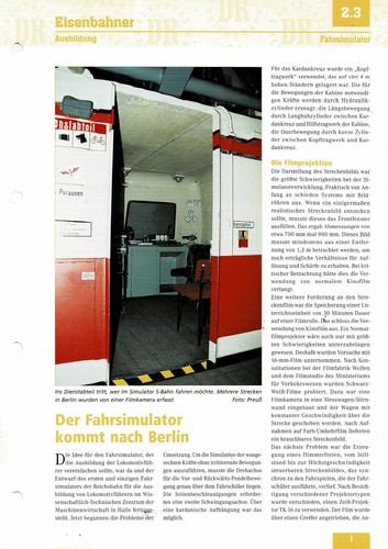 Der fahrsimulator kommt - kommt, nach